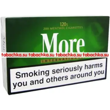 Сигареты More Green Menthol 120’s Switzerland Сигареты More Green Menthol 120’s Switzerland